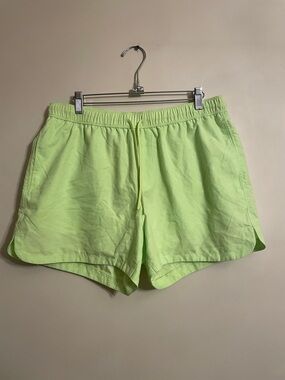 Men’s ASOS Neon Green Swim Shorts size L